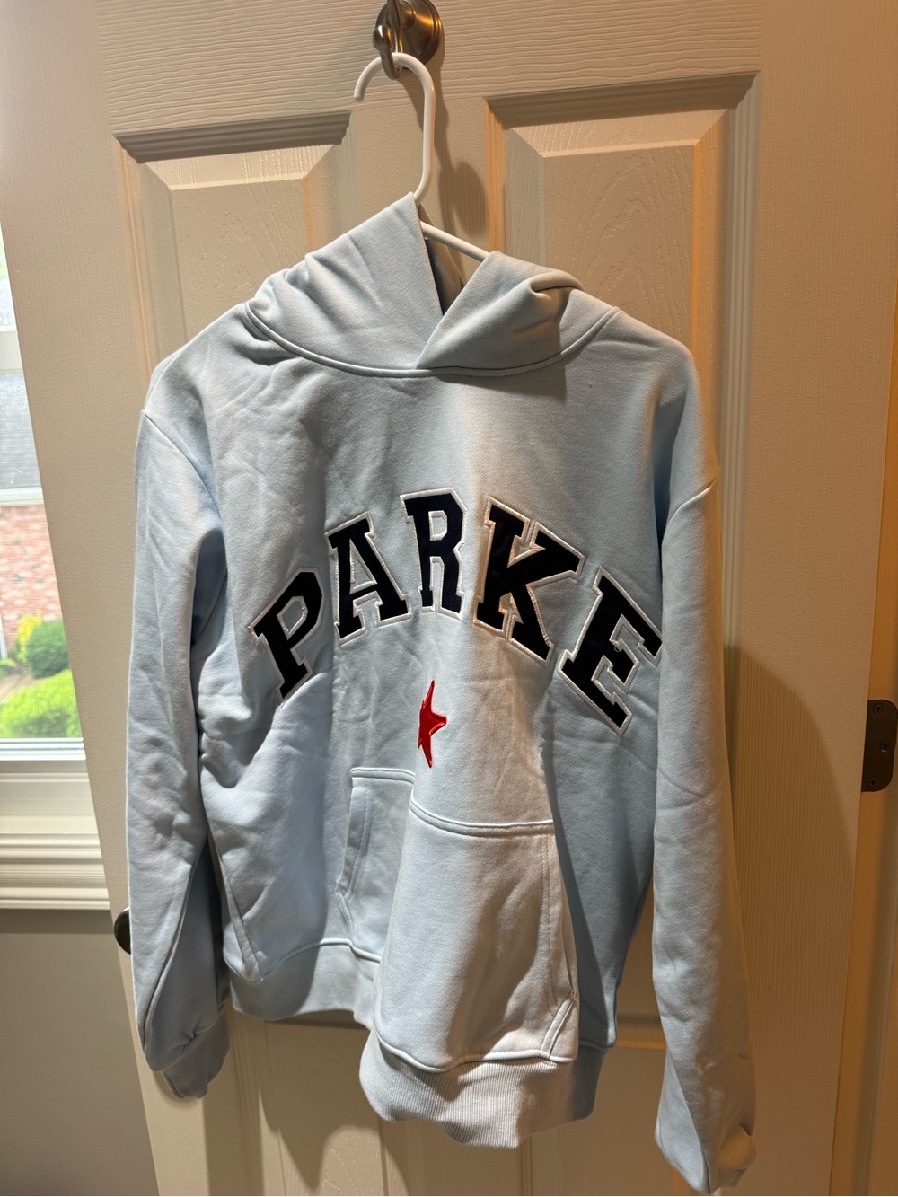 Parke costal collection hoodie mock neck NWT